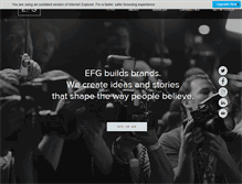 Tablet Screenshot of efgpr.com
